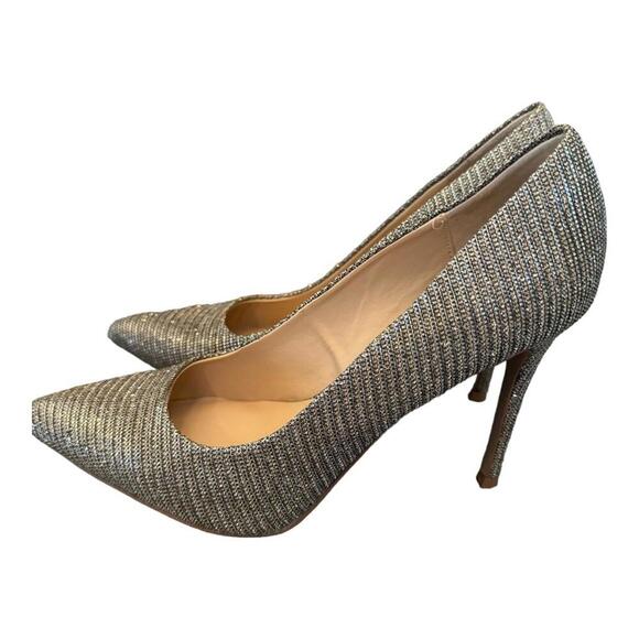 Carlos Santana | Women's Gold Metallic Heels | Size 7.5 | 0946 - Picture 2 of 6